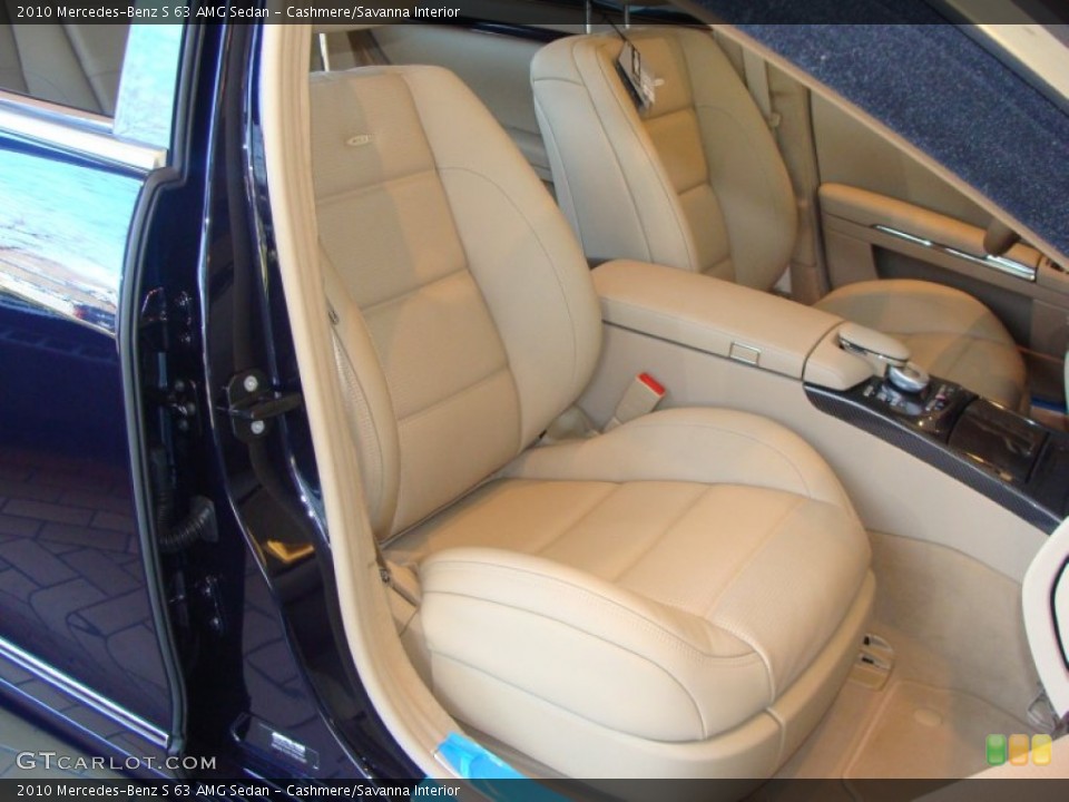 Cashmere/Savanna Interior Photo for the 2010 Mercedes-Benz S 63 AMG Sedan #56516356