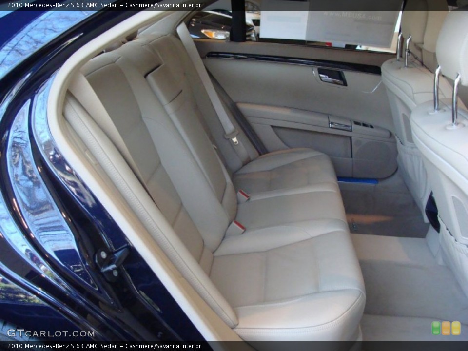 Cashmere/Savanna Interior Photo for the 2010 Mercedes-Benz S 63 AMG Sedan #56516362