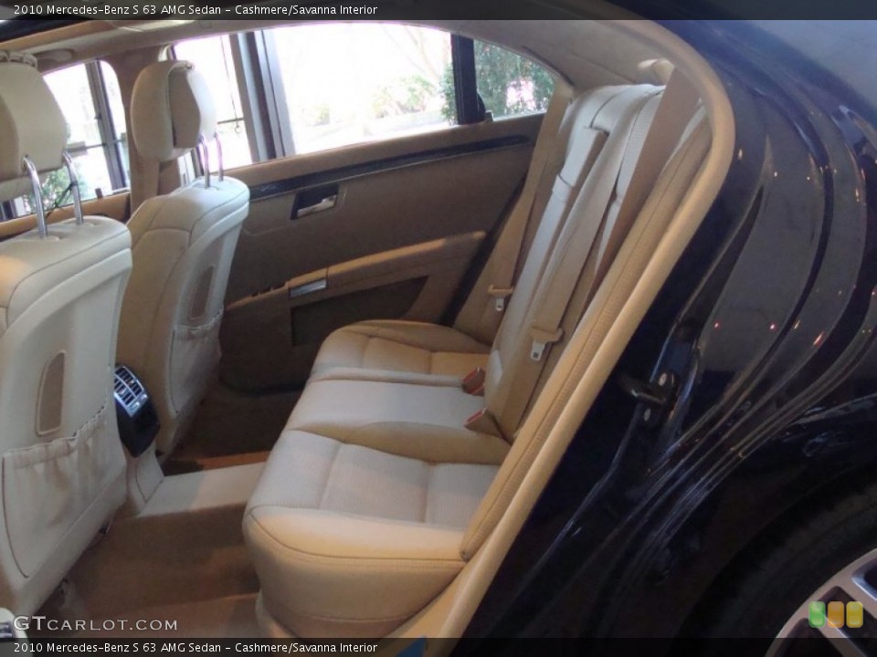 Cashmere/Savanna Interior Photo for the 2010 Mercedes-Benz S 63 AMG Sedan #56516368