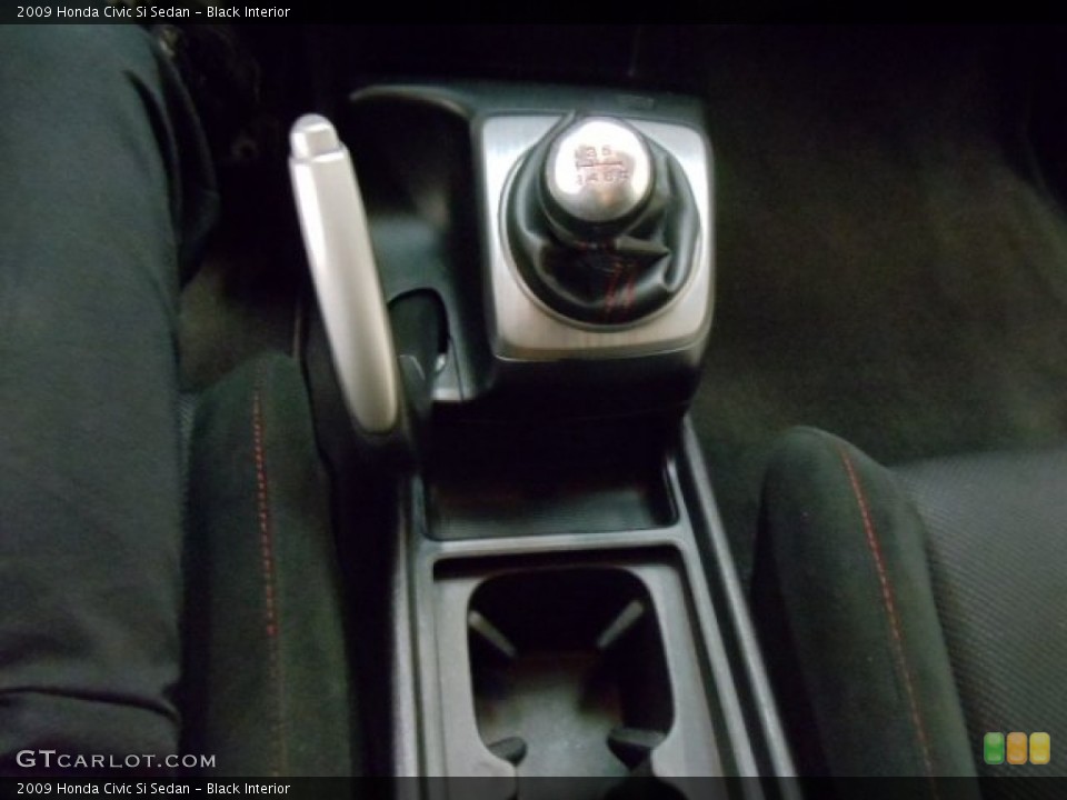 Black Interior Transmission for the 2009 Honda Civic Si Sedan #56520058
