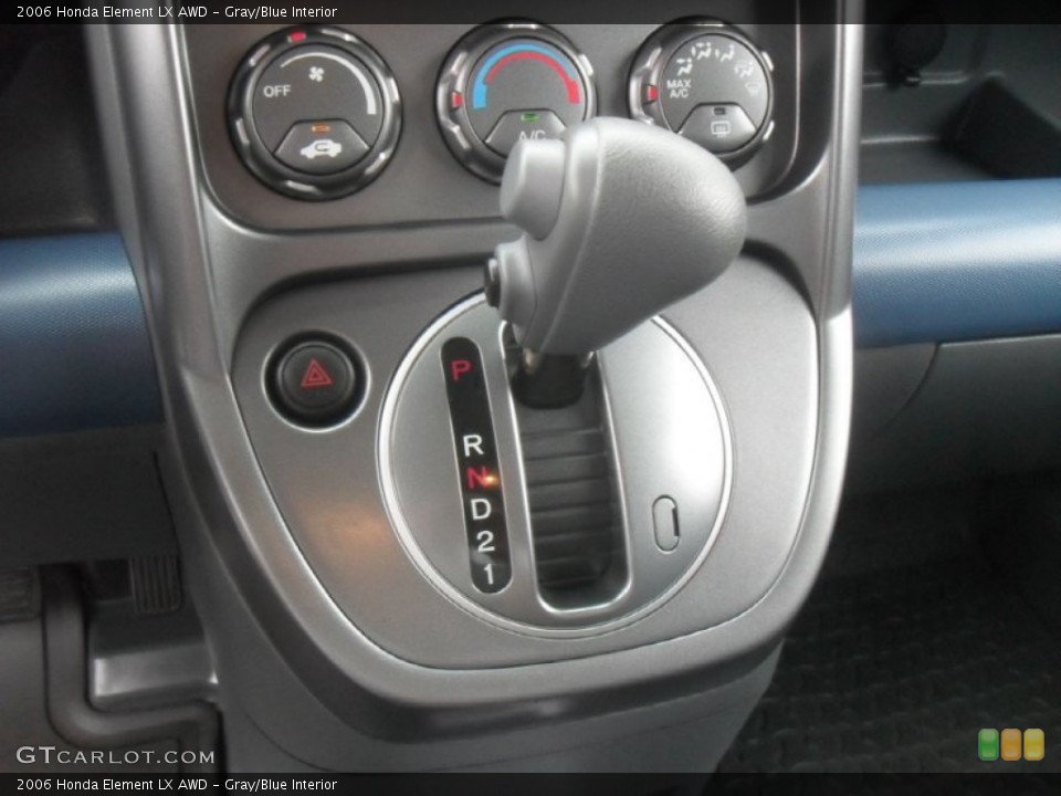 Gray/Blue Interior Transmission for the 2006 Honda Element LX AWD #56520061