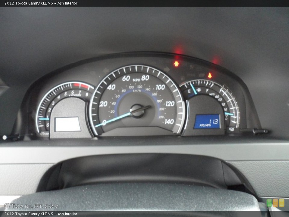 Ash Interior Gauges for the 2012 Toyota Camry XLE V6 #56523169