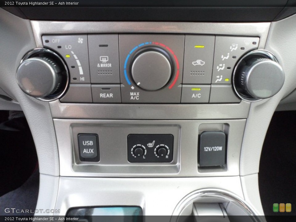 Ash Interior Controls for the 2012 Toyota Highlander SE #56523748