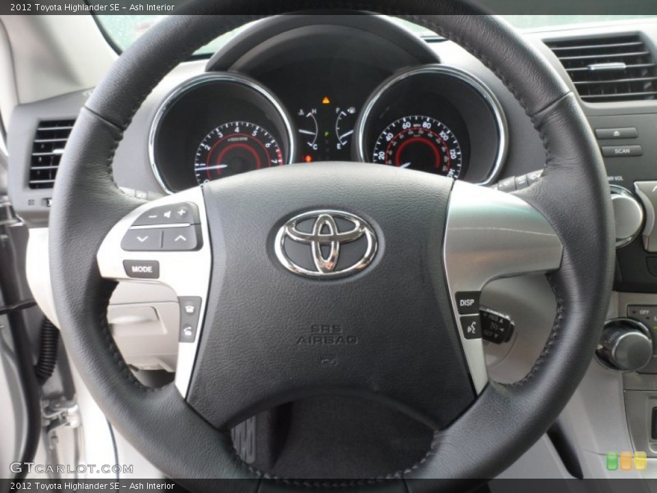 Ash Interior Steering Wheel for the 2012 Toyota Highlander SE #56523769