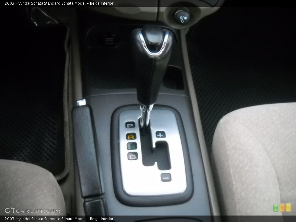 Beige Interior Transmission for the 2003 Hyundai Sonata  #56525551