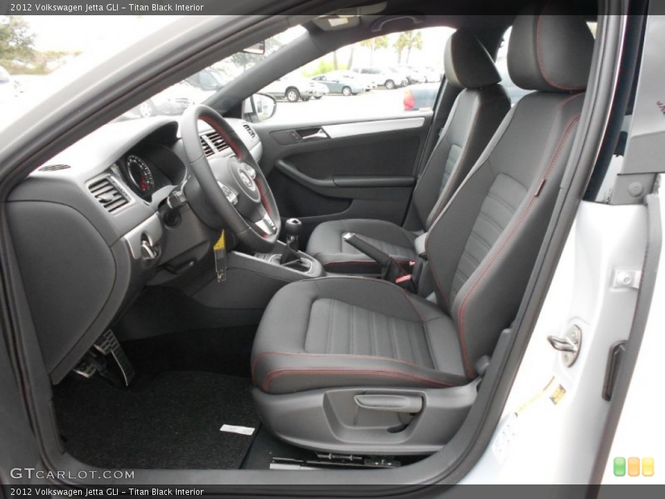 Titan Black Interior Photo for the 2012 Volkswagen Jetta GLI #56525566