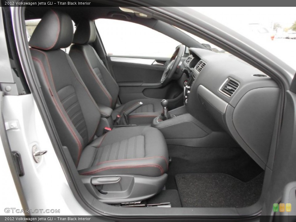 Titan Black Interior Photo for the 2012 Volkswagen Jetta GLI #56525584