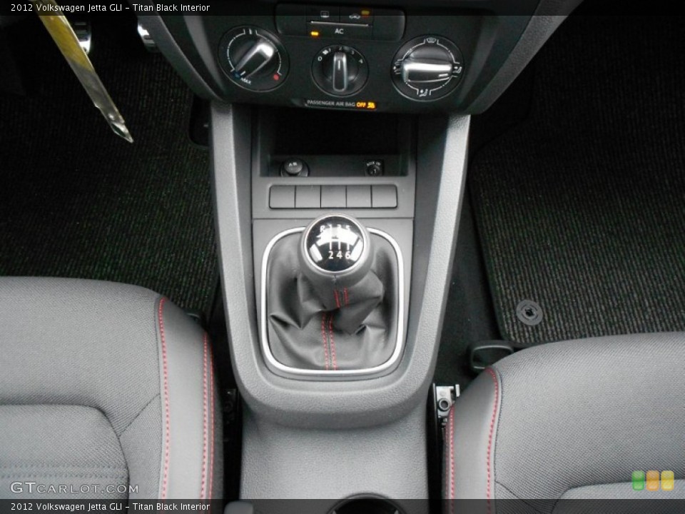 Titan Black Interior Transmission for the 2012 Volkswagen Jetta GLI #56525629