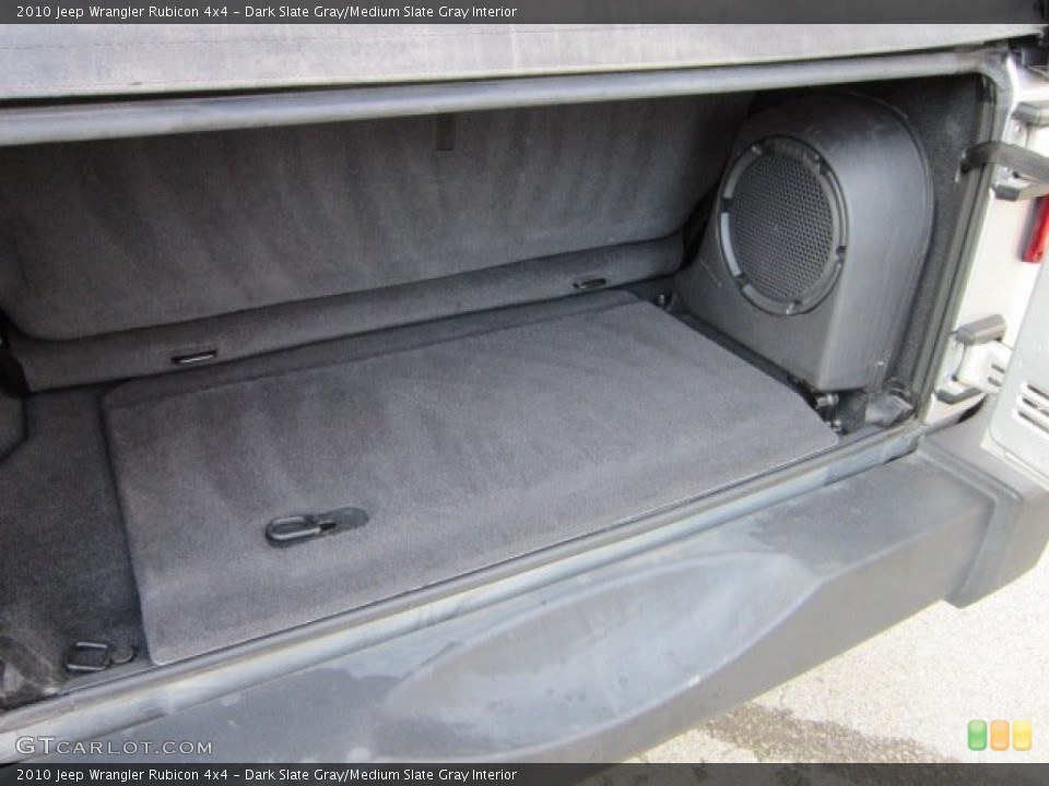 Dark Slate Gray/Medium Slate Gray Interior Trunk for the 2010 Jeep Wrangler Rubicon 4x4 #56529683