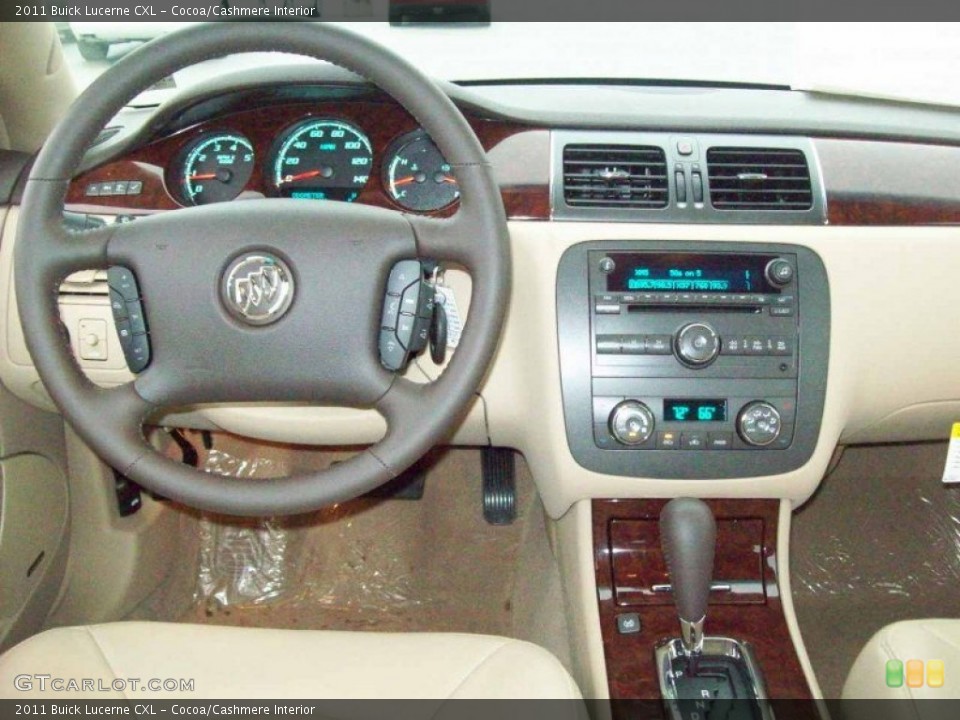 Cocoa/Cashmere Interior Dashboard for the 2011 Buick Lucerne CXL #56532331