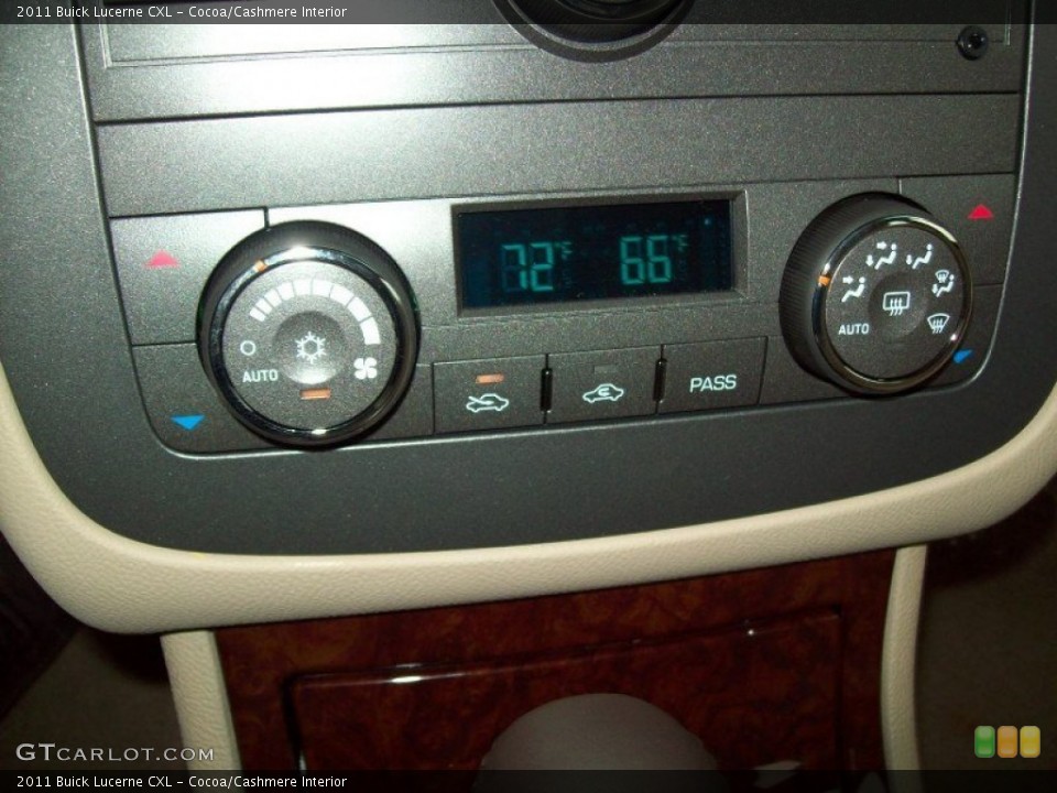 Cocoa/Cashmere Interior Controls for the 2011 Buick Lucerne CXL #56532478