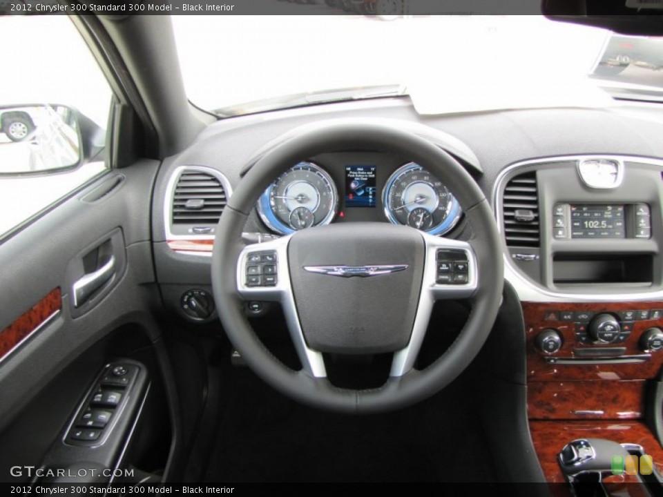 Black Interior Steering Wheel for the 2012 Chrysler 300  #56532587