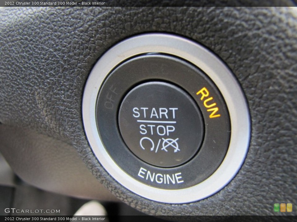 Black Interior Controls for the 2012 Chrysler 300  #56532619