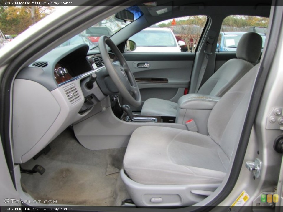 Gray Interior Photo for the 2007 Buick LaCrosse CX #56532727