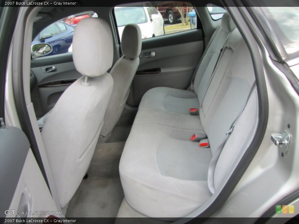 Gray Interior Photo for the 2007 Buick LaCrosse CX #56532745