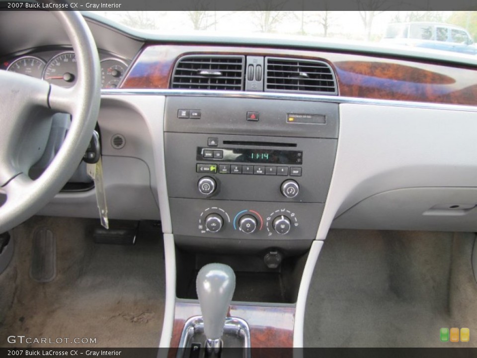 Gray Interior Controls for the 2007 Buick LaCrosse CX #56532772