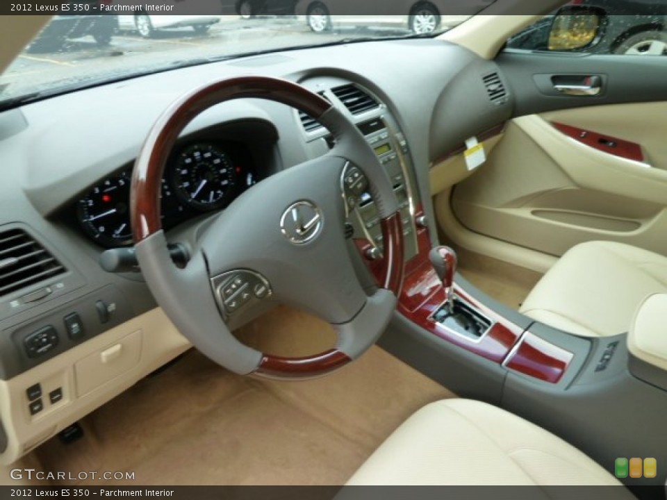Parchment Interior Prime Interior for the 2012 Lexus ES 350 #56534560