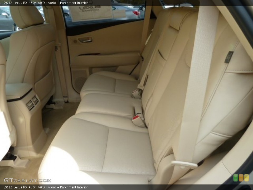 Parchment Interior Photo for the 2012 Lexus RX 450h AWD Hybrid #56534701