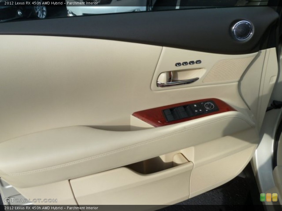 Parchment Interior Door Panel for the 2012 Lexus RX 450h AWD Hybrid #56534719