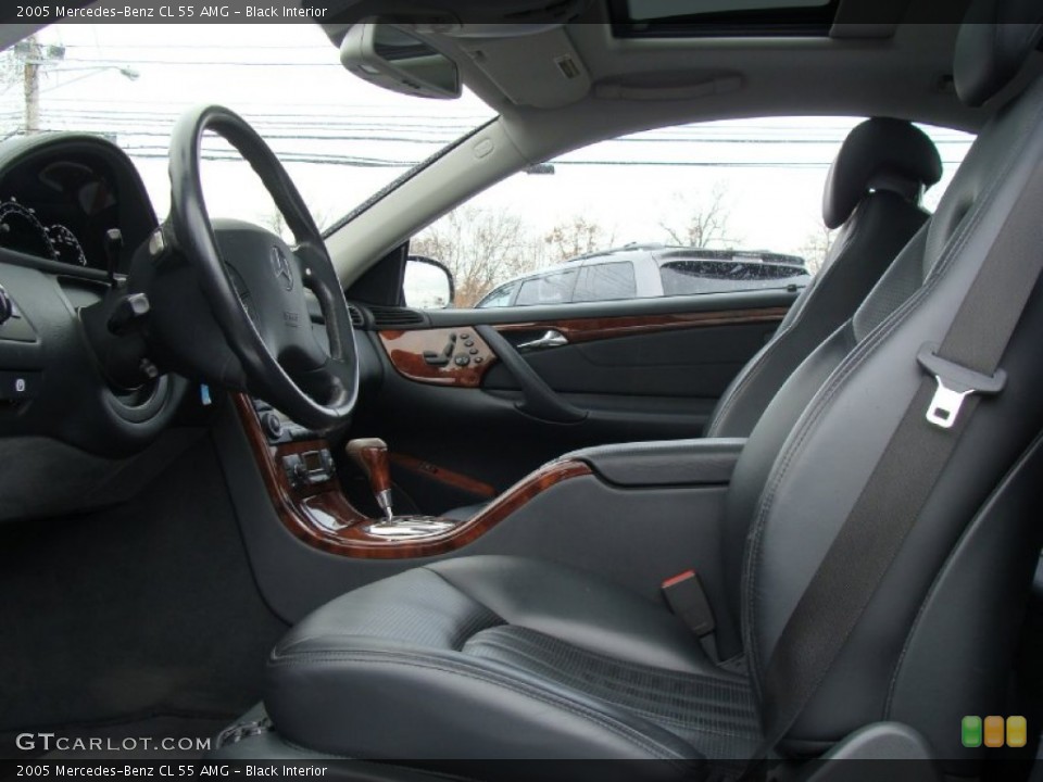Black Interior Photo for the 2005 Mercedes-Benz CL 55 AMG #56534776