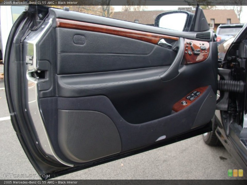 Black Interior Door Panel for the 2005 Mercedes-Benz CL 55 AMG #56534785