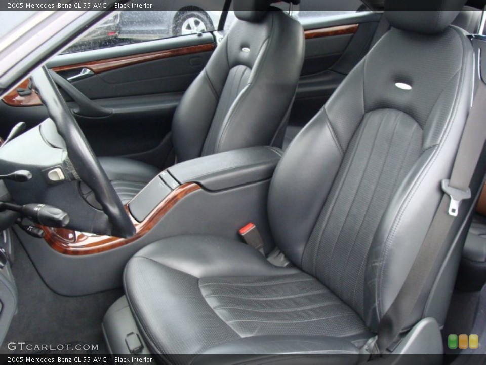 Black Interior Photo for the 2005 Mercedes-Benz CL 55 AMG #56534794