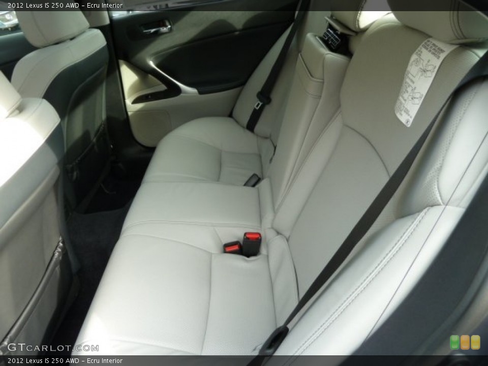 Ecru Interior Photo for the 2012 Lexus IS 250 AWD #56534863