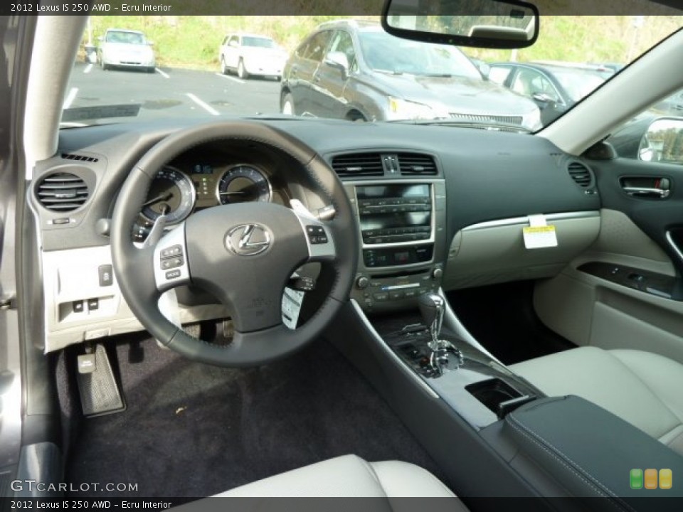 Ecru Interior Dashboard for the 2012 Lexus IS 250 AWD #56534872