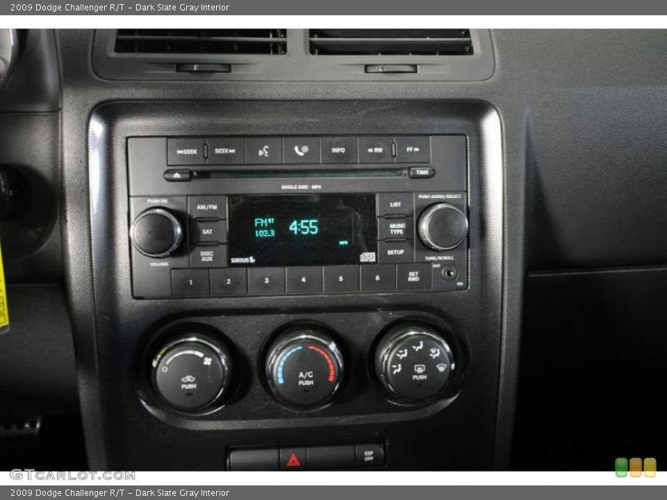 Dark Slate Gray Interior Audio System for the 2009 Dodge Challenger R/T #56535076