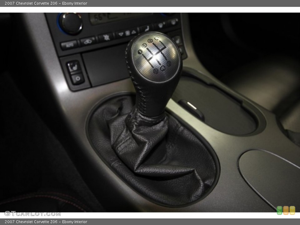 Ebony Interior Transmission for the 2007 Chevrolet Corvette Z06 #56537422