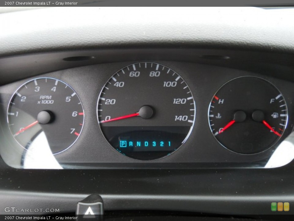 Gray Interior Gauges for the 2007 Chevrolet Impala LT #56538844