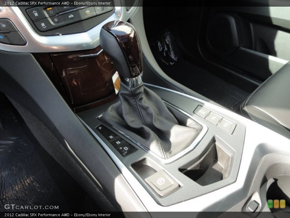 Ebony/Ebony Interior Transmission for the 2012 Cadillac SRX Performance AWD #56540722