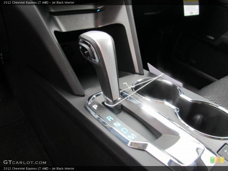 Jet Black Interior Transmission for the 2012 Chevrolet Equinox LT AWD #56542202