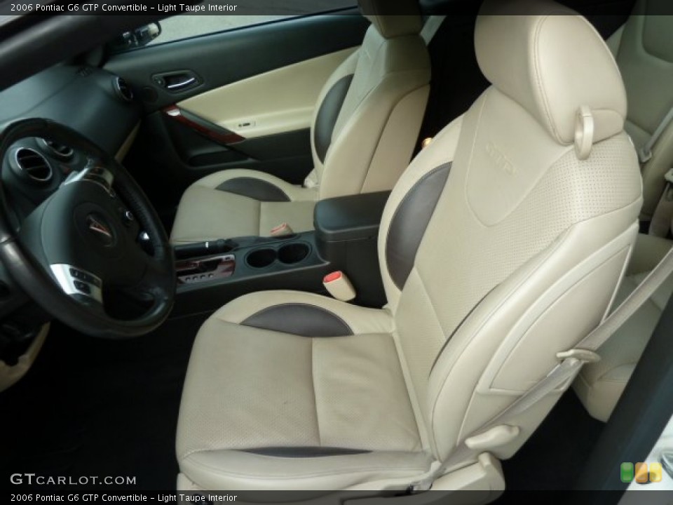 Light Taupe Interior Photo for the 2006 Pontiac G6 GTP Convertible #56543743