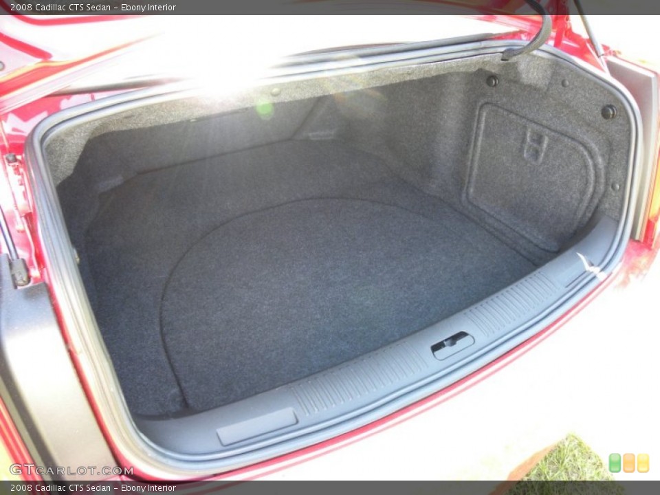 Ebony Interior Trunk for the 2008 Cadillac CTS Sedan #56543755