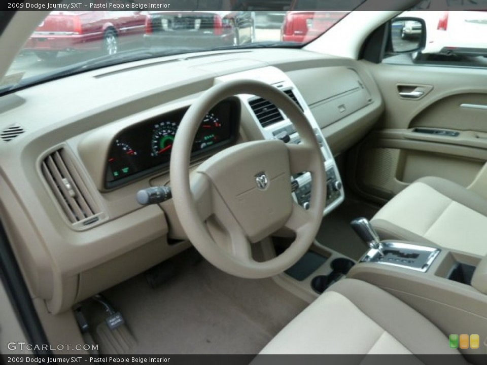 Pastel Pebble Beige Interior Prime Interior for the 2009 Dodge Journey SXT #56544118
