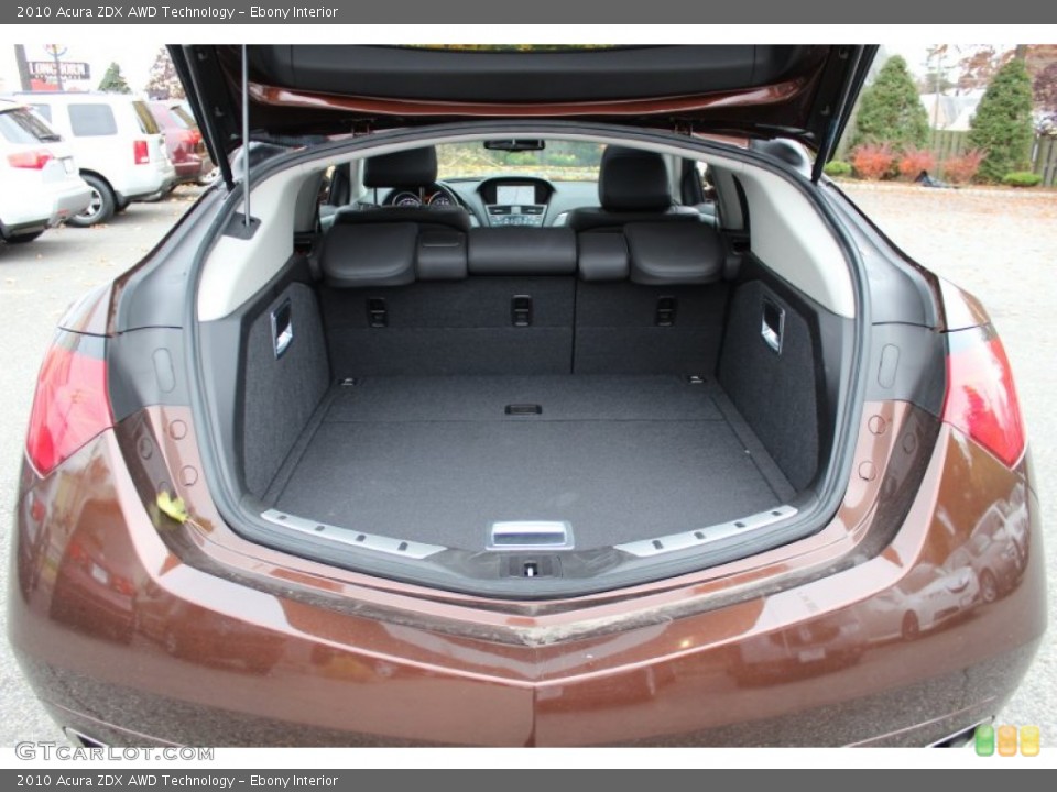 Ebony Interior Trunk for the 2010 Acura ZDX AWD Technology #56544310