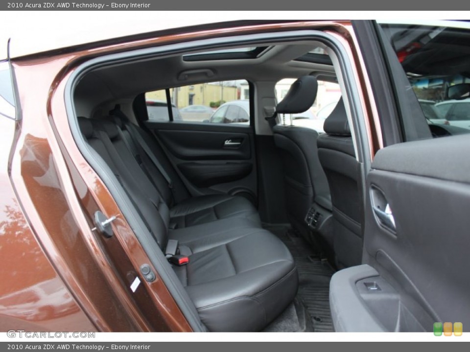 Ebony Interior Photo for the 2010 Acura ZDX AWD Technology #56544337