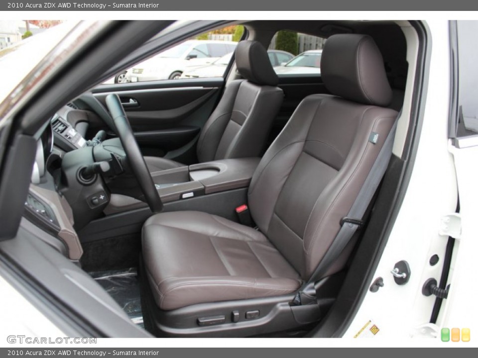 Sumatra Interior Photo for the 2010 Acura ZDX AWD Technology #56544556