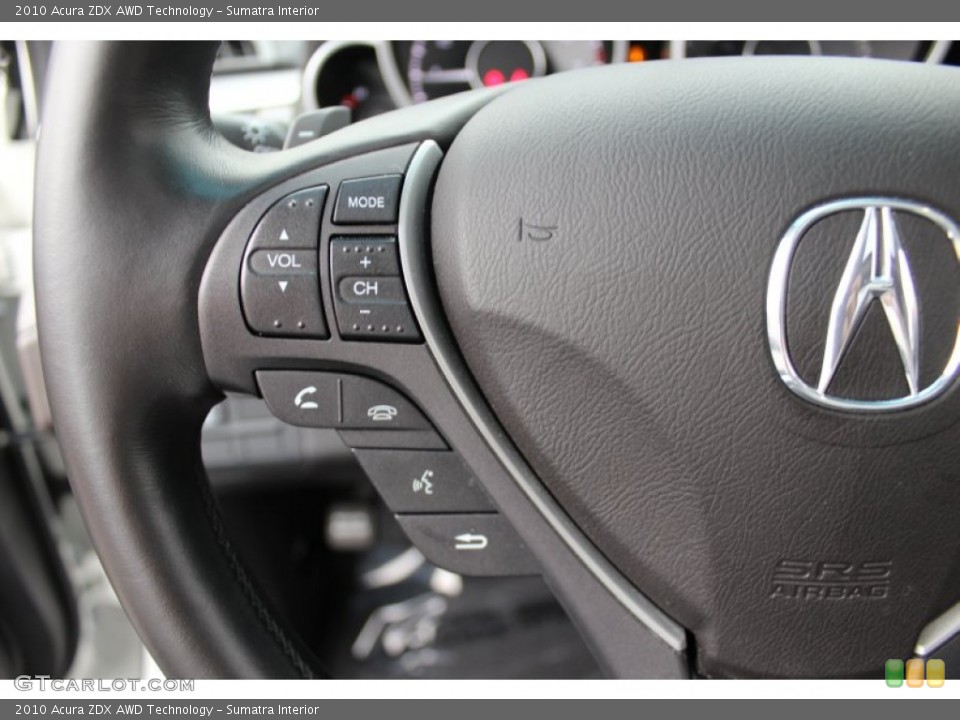 Sumatra Interior Controls for the 2010 Acura ZDX AWD Technology #56544583