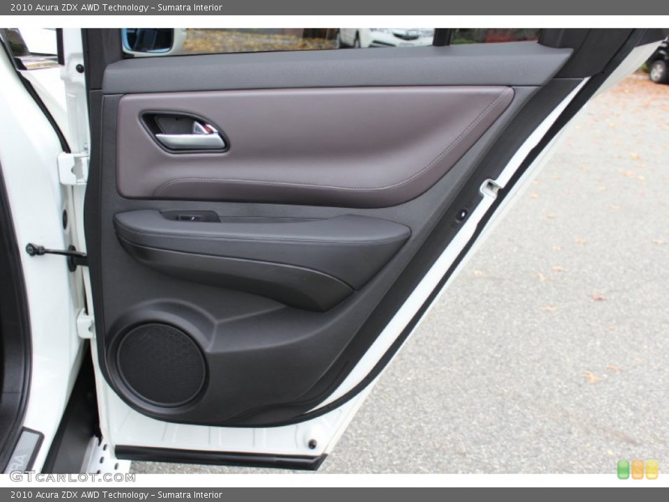Sumatra Interior Door Panel for the 2010 Acura ZDX AWD Technology #56544652