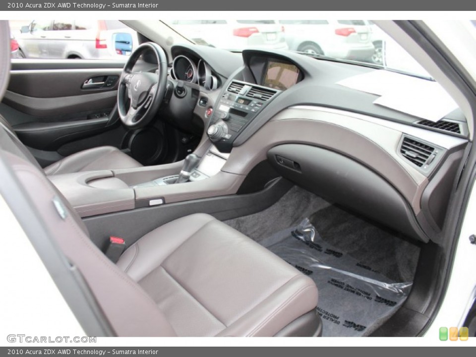 Sumatra Interior Dashboard for the 2010 Acura ZDX AWD Technology #56544679