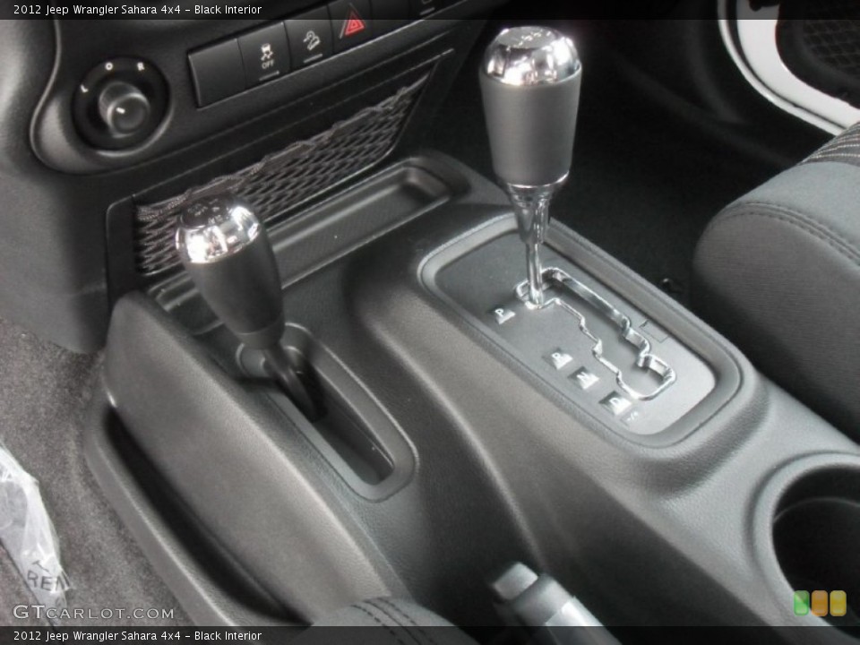 Black Interior Transmission for the 2012 Jeep Wrangler Sahara 4x4 #56546128
