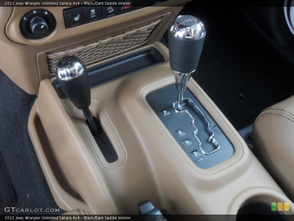 Black/Dark Saddle Interior Transmission for the 2012 Jeep Wrangler Unlimited Sahara 4x4 #56546356