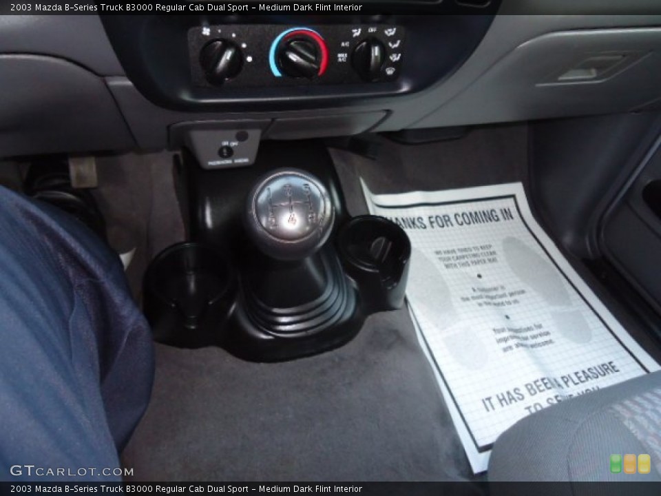 Medium Dark Flint Interior Transmission for the 2003 Mazda B-Series Truck B3000 Regular Cab Dual Sport #56547589