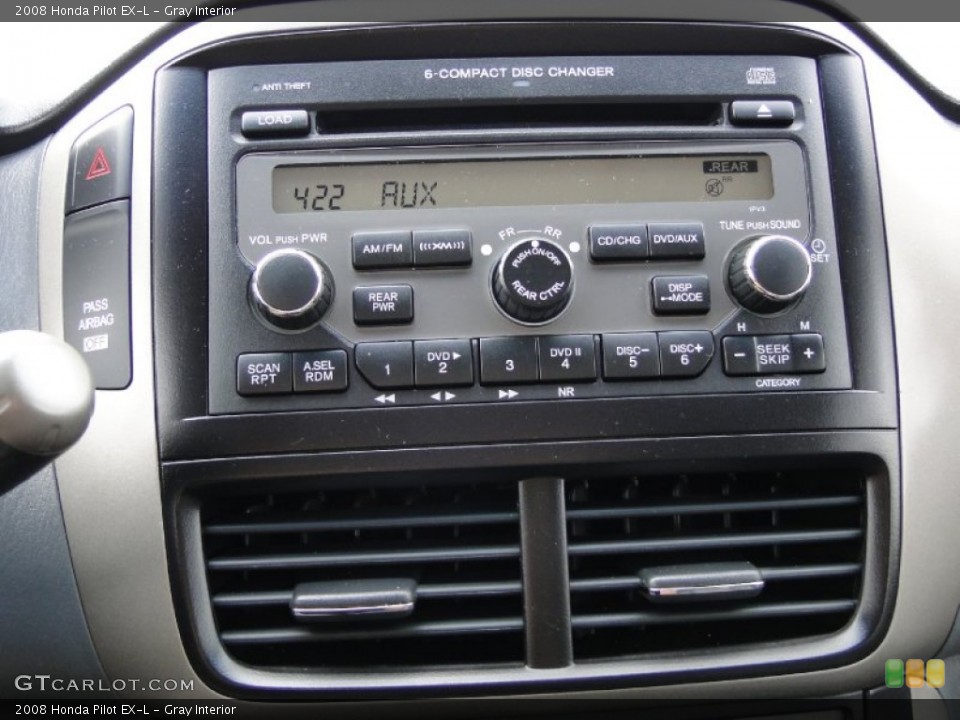 Gray Interior Audio System for the 2008 Honda Pilot EX-L #56550229