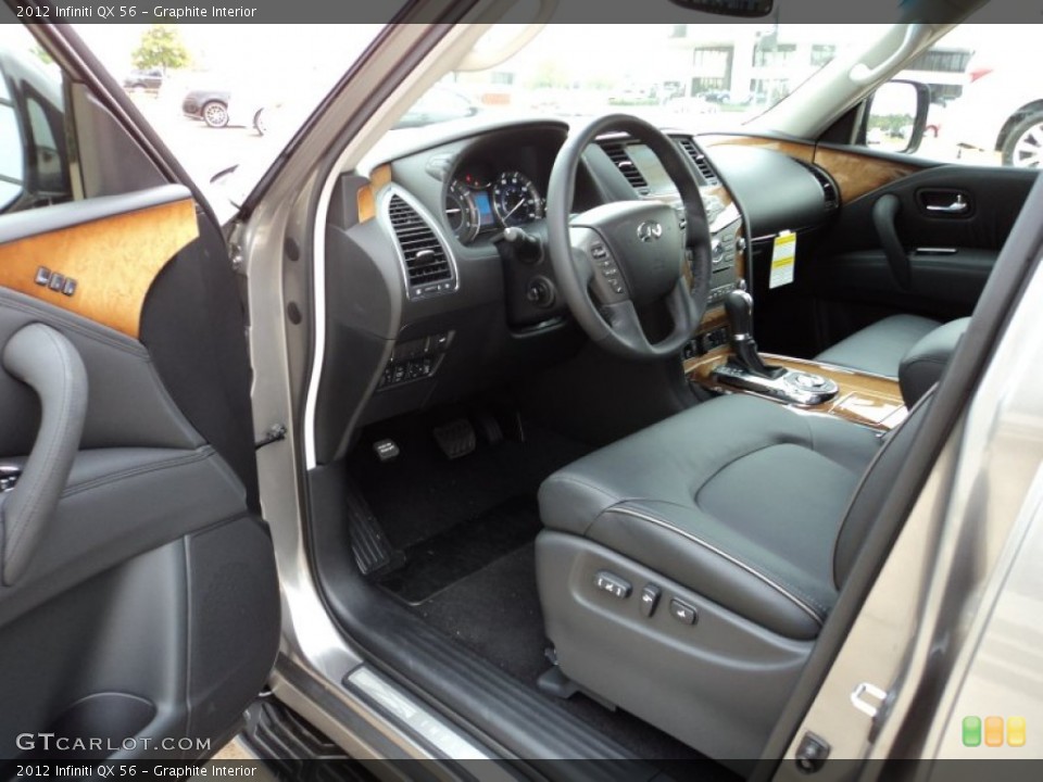 Graphite Interior Photo for the 2012 Infiniti QX 56 #56550916