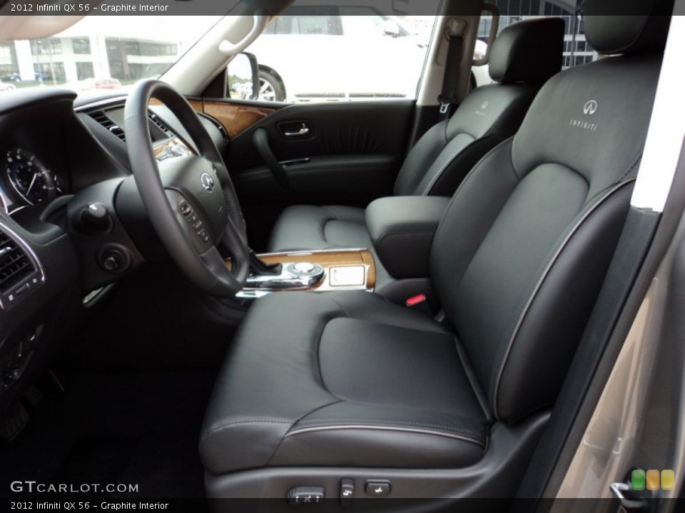 Graphite Interior Photo for the 2012 Infiniti QX 56 #56550925