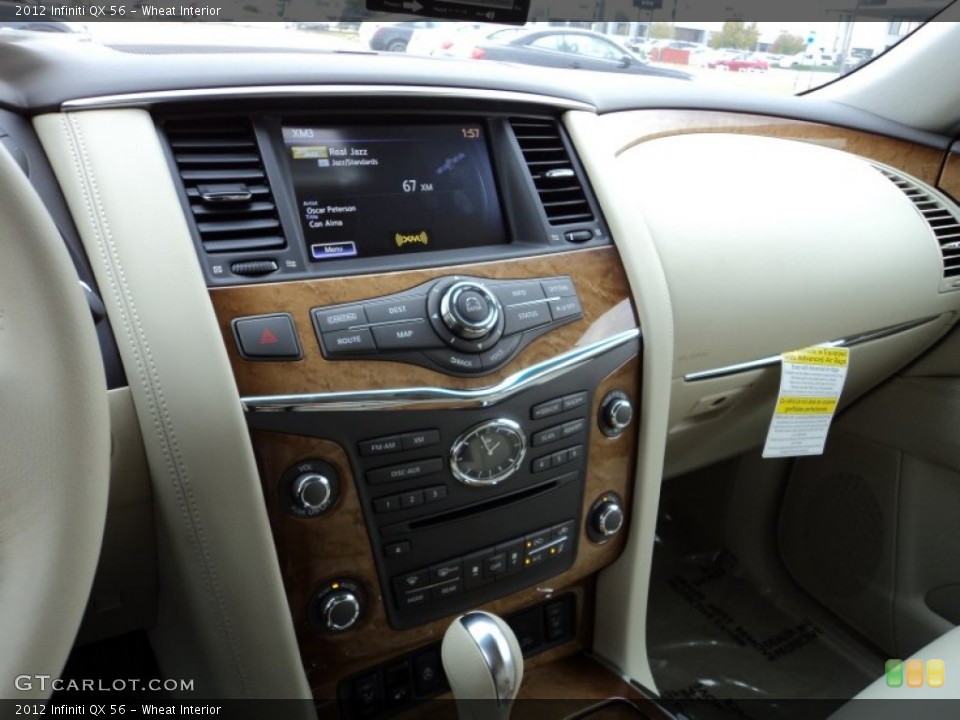 Wheat Interior Controls for the 2012 Infiniti QX 56 #56551165