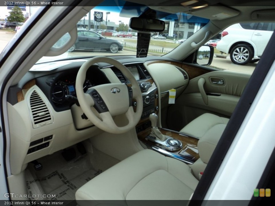 Wheat Interior Photo for the 2012 Infiniti QX 56 #56551309